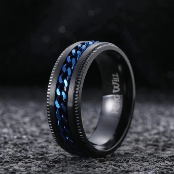 Curb Chain Band Ring In Sterling Silver, 8mm | David Yurman - Foto 5